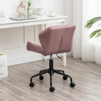 Diamond Tufted Adjustable Swivel Office Chair for Office Room