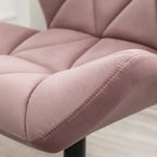 Diamond Tufted Adjustable Swivel Office Chair for Office Room