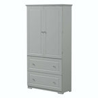 Freestanding Storage Cabinet with Two Drawers