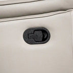 Furniture of America Marty Modern Leather Match Manual Recliner