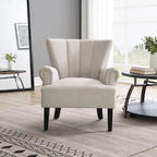 Chaises de salon d'appoint en tissu moderne