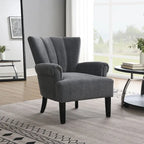 Chaises de salon d'appoint en tissu moderne