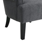 Chaises de salon d'appoint en tissu moderne