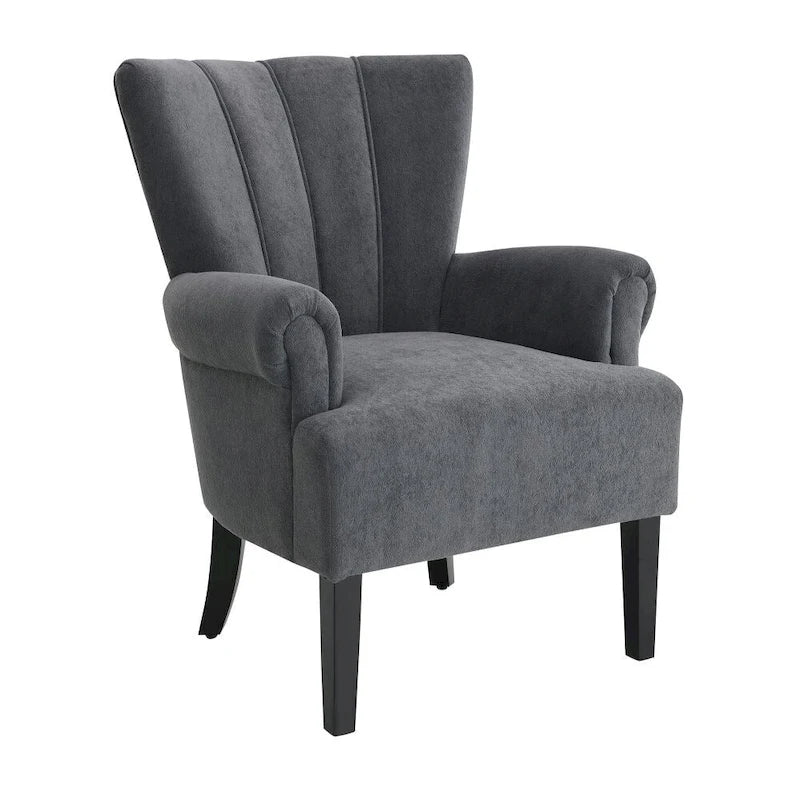 Chaises de salon d'appoint en tissu moderne