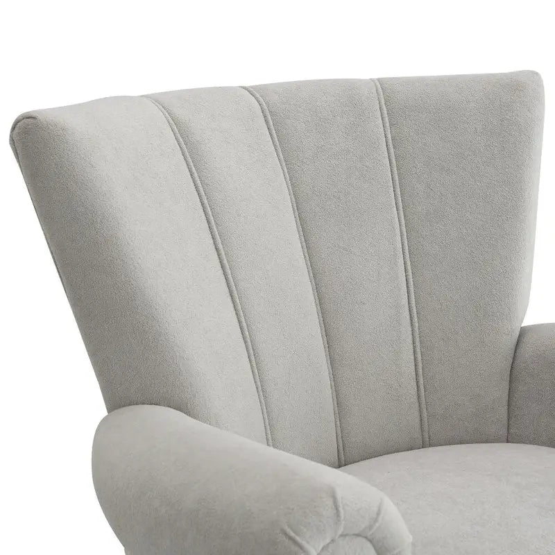 Chaises de salon d'appoint en tissu moderne