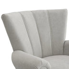Chaises de salon d'appoint en tissu moderne