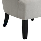 Chaises de salon d'appoint en tissu moderne