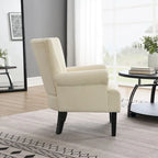 Chaises de salon d'appoint en tissu moderne