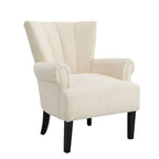 Chaises de salon d'appoint en tissu moderne