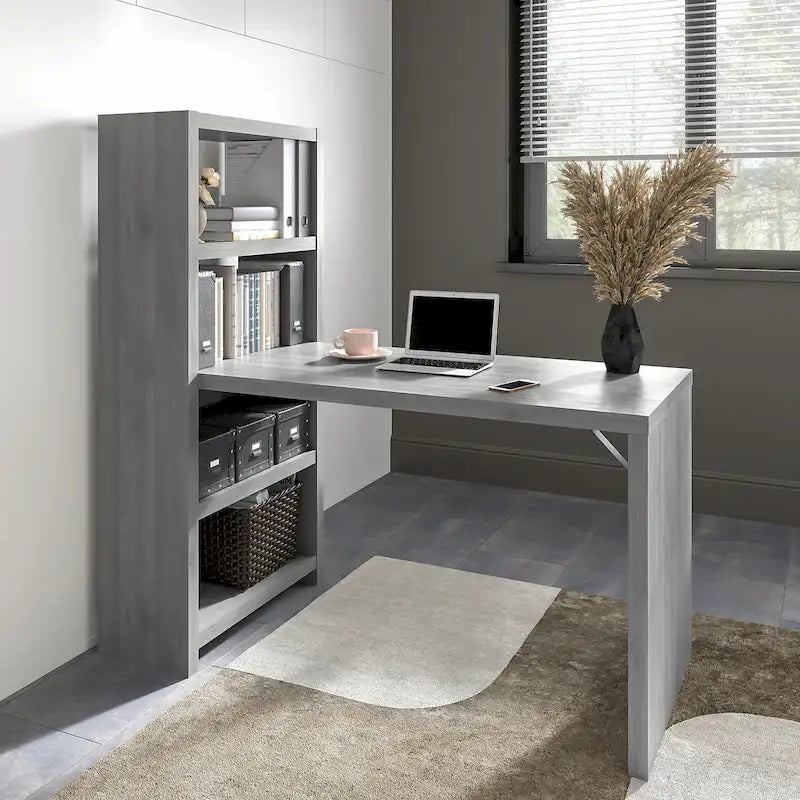 Echo 56W Bookcase Desk by Bush Business Furniture