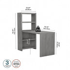 Echo 56W Bookcase Desk by Bush Business Furniture