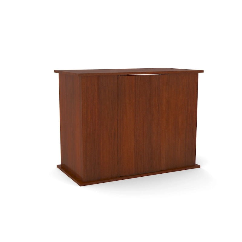 Meuble d'aquarium Aquatic Fundamentals Serene Cherry 50/65 gallons avec rangement fermé