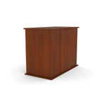 Meuble d'aquarium Aquatic Fundamentals Serene Cherry 50/65 gallons avec rangement fermé